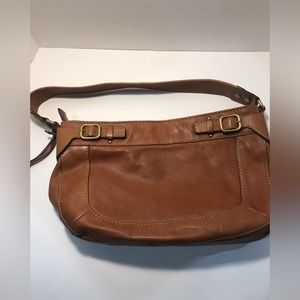 Fossil brown leather purse